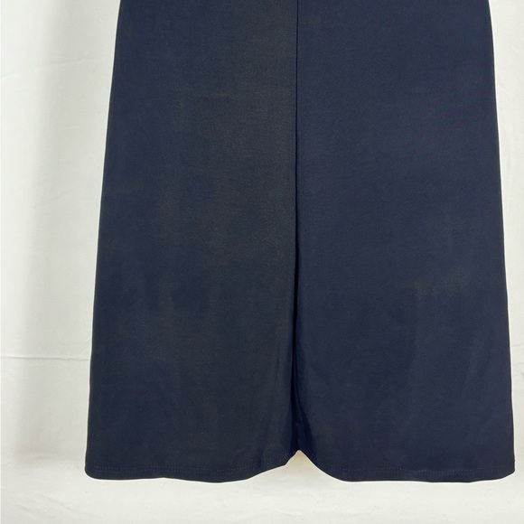 NWT Nicole Miller Black Ruffle Shift Dress- M - Picture 13 of 14